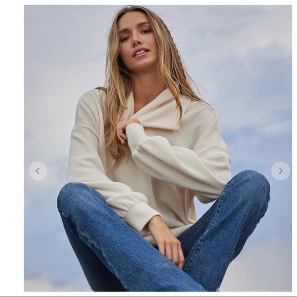 #12 Boho Wide Collar Ribbed Pullover - Picture 4 of 7